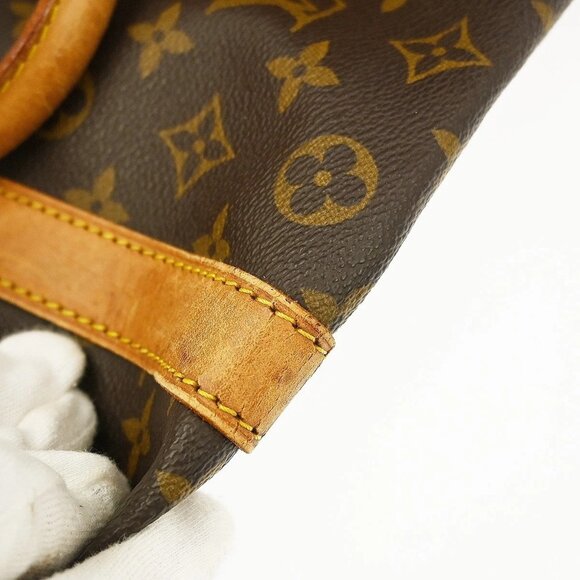 LOUIS VUITTON MONOGRAM KEEPALL BANDOULIERE 60 DUFFLE BAG M41412 VI0990 YQ00416 - Picture 7 of 10